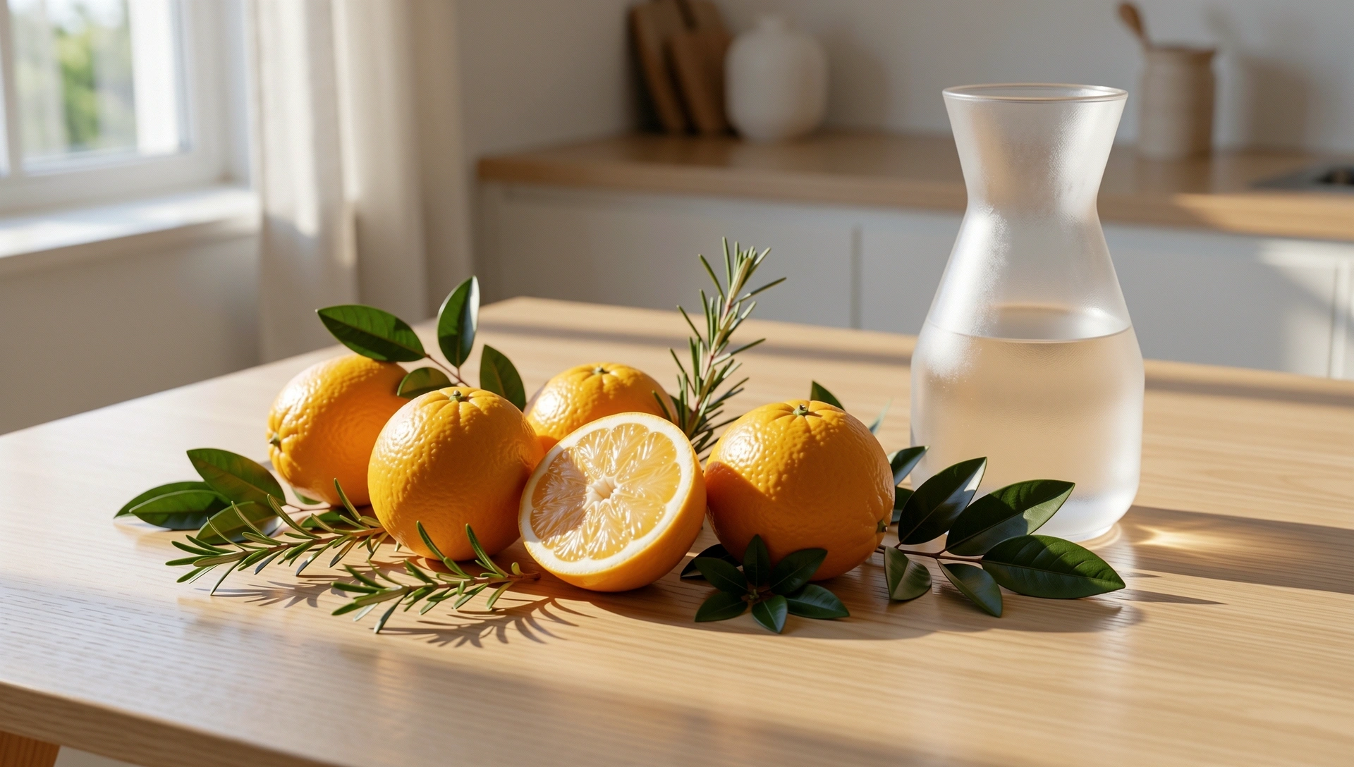 Minimalist wellness environment